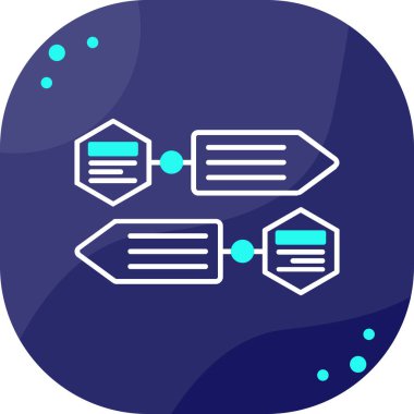 şebeke. Web simgesi basit illüstrasyon