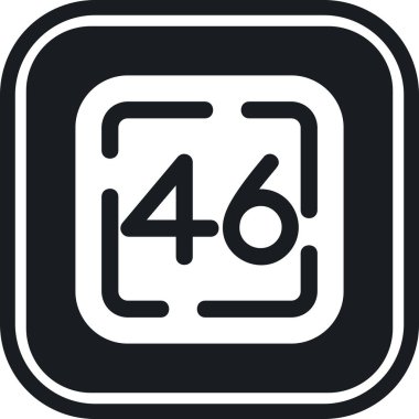 Beyaz arkaplanda 4 simge izole edildi