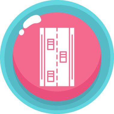 Modern b 'nin vektör illüstrasyonu eksik simgesi