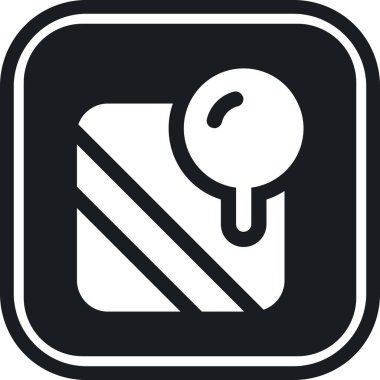 Modern simgenin vektör illüstrasyonu