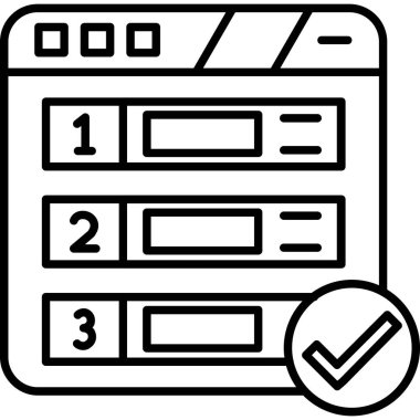 Telefon var. Basit tasarım