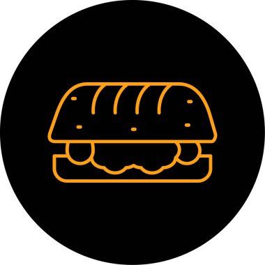 Kişisel ve ticari kullanım için vektör yiyecek simgesi...