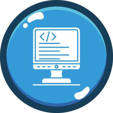 Web simgesi vektör illüstrasyonu