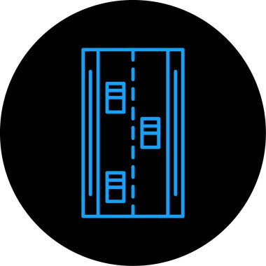 seo modern simgesinin vektör illüstrasyonu