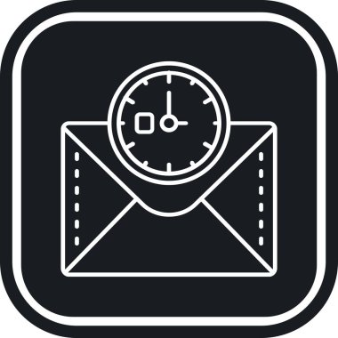 e-posta mektup simgesi ana hat biçiminde