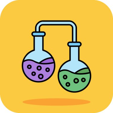 Matara Doldurulmuş Vektör Simgesi Tasarımı