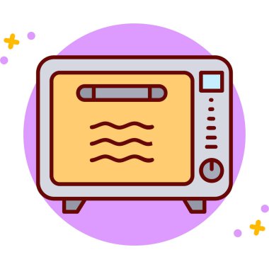 Radyo simgesinin vektör illüstrasyonu