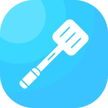 Barbekü ikonu vektör illüstrasyonu