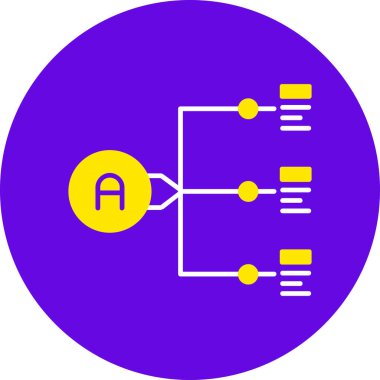 vektör devre simgesi