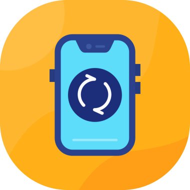 mobil saat vektör çizimi