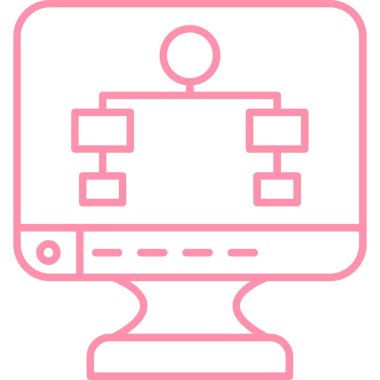 seo modern simgesinin vektör illüstrasyonu