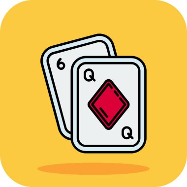 Casino çip vektör simgesi