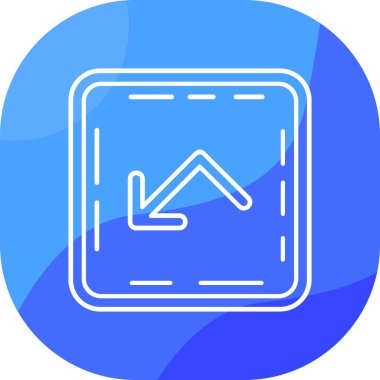 Harita simgesi, vektör illüstrasyonu