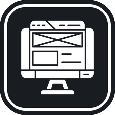 e-posta pazarlama simgesi ana hatlar biçiminde