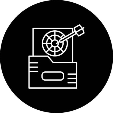 seo modern simgesinin vektör illüstrasyonu