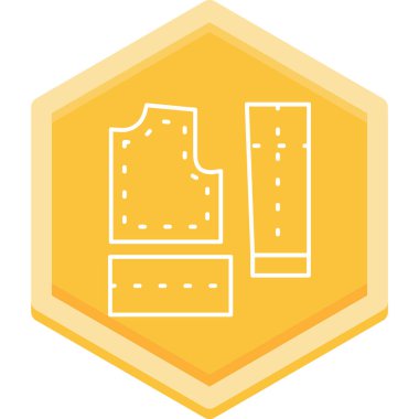 Modern simgenin vektör illüstrasyonu