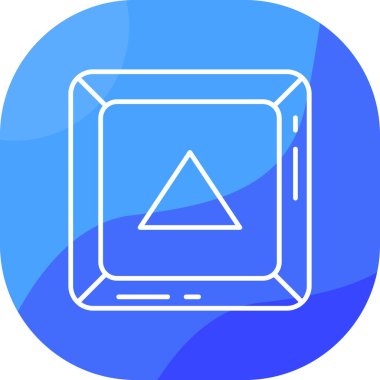 Bilgisayar. Web simgesi basit illüstrasyon