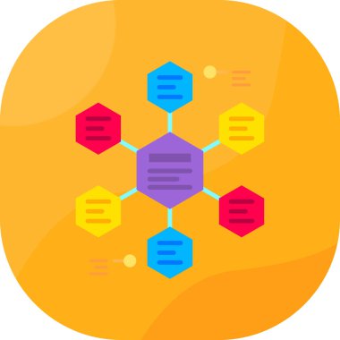 İş için bir arkaplan vektör illüstrasyonu