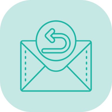 E- posta simgesi vektör illüstrasyonu