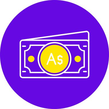 Bill Web simgesi basit illüstrasyon