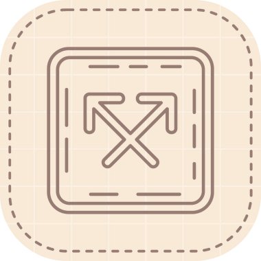 Modern b 'nin vektör illüstrasyonu eksik simgesi