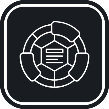 seo modern simgesinin vektör illüstrasyonu