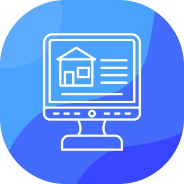 ev simgesi, basit illüstrasyon