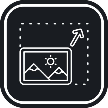 seo modern simgesinin vektör illüstrasyonu