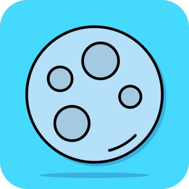 Top. Web simgesi basit illüstrasyon