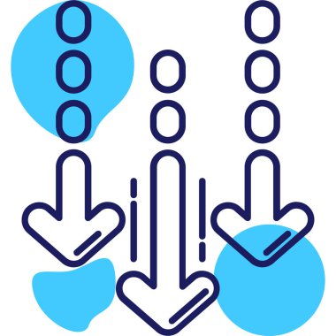 Seo simgesinin vektör illüstrasyonu