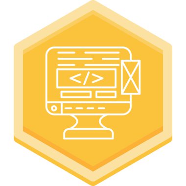 Bilgisayar monitör web simgesi