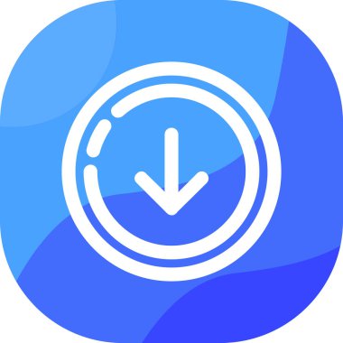 Saat simgesi, vektör illüstrasyonu