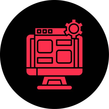 tren simgesi vektör illüstrasyonu