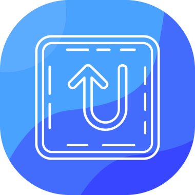 ok simgesi vektör illüstrasyonu