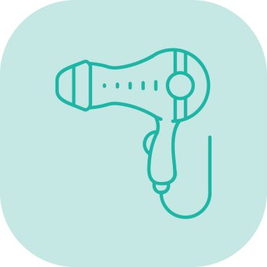 vektör kurutma simgesi illüstrasyonu