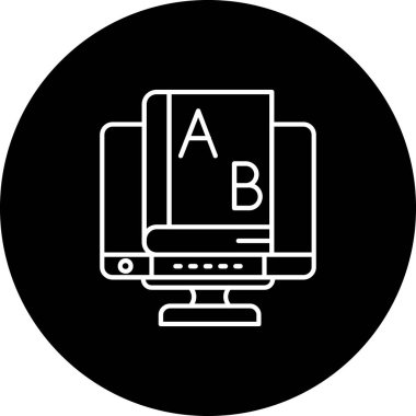 vektör bilgisayar simgesi