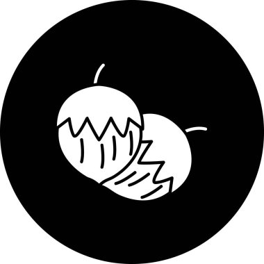 Çizgi film simgesinin vektör çizimi