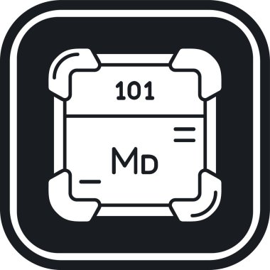 Çemberdeki vektör modern simgesi