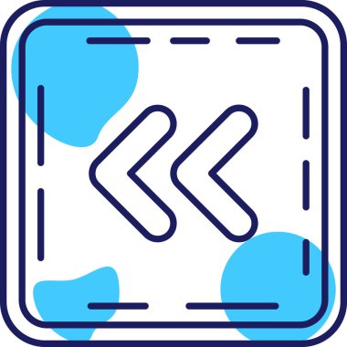 Beyaz arkaplanda izole edilmiş ana hatlı kalp şekli simgesi. Sevgililer Günü. Katıl, düğün ve evlilik ikonu. vektör.