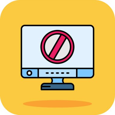 bilgisayar simgesi vektör illüstrasyonu