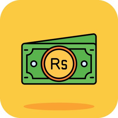 Dolar vektör simgesi modern basit illüstrasyon