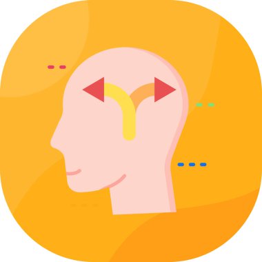 insan baş kutsal kişilerin resmi, vektör çizim