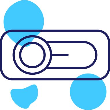 Modern bir simgenin vektör illüstrasyonu