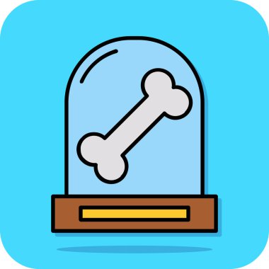 Çizgi film simgesinin vektör çizimi