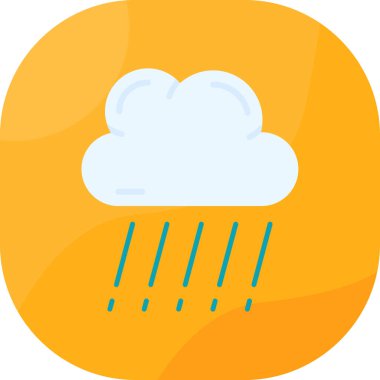 hava tahmini yağmur simgesi