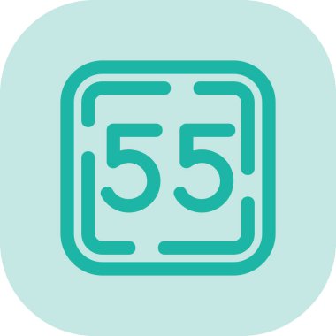 565 vektör çizgisi simgesi