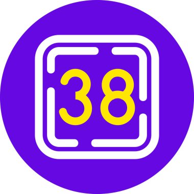 Bir saatin vektör illüstrasyonu