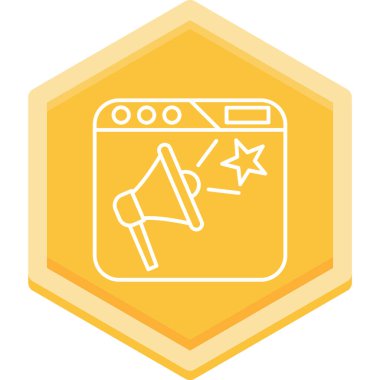 seo modern simgesinin vektör illüstrasyonu