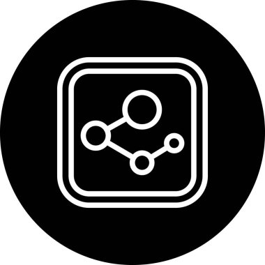 seo modern simgesinin vektör illüstrasyonu