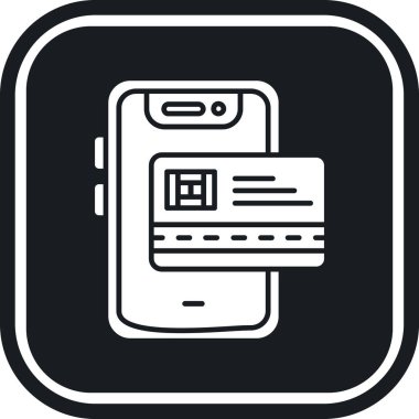 cep telefonu vektör simgesi